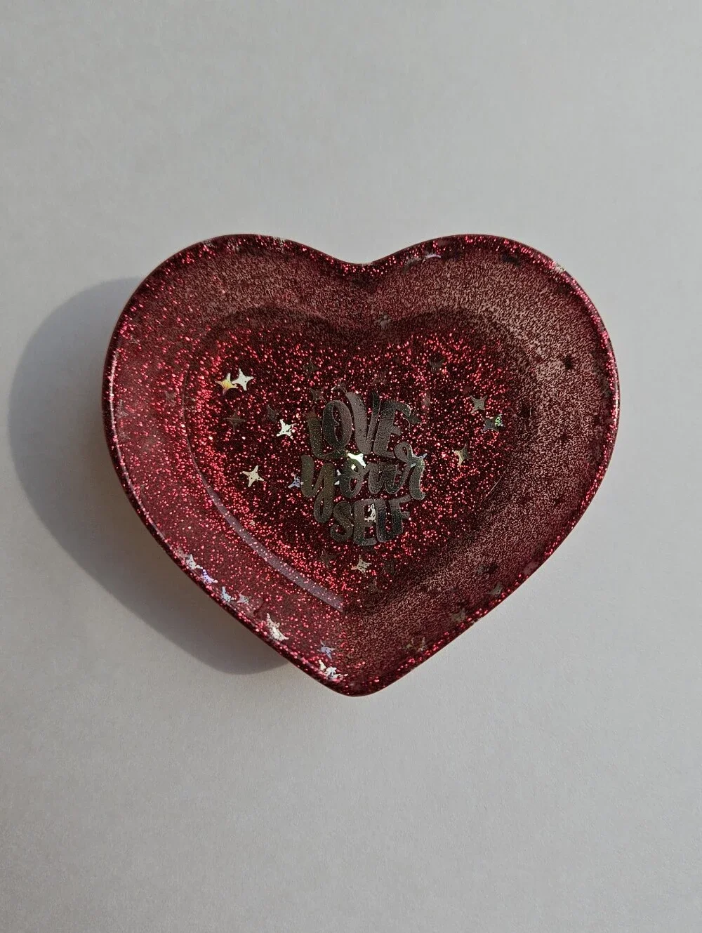 Handmade heart shaped